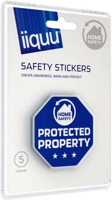 5 Veiligheids-stickers Home Safety